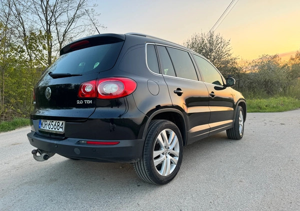 Volkswagen Tiguan cena 34500 przebieg: 330000, rok produkcji 2008 z Kisielice małe 529